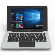 Kiano SlimNote Mini laptop (10,1"/Intel Atom Z3735G/Int.VGA/1GB RAM/32GB/Win10) - ezüst