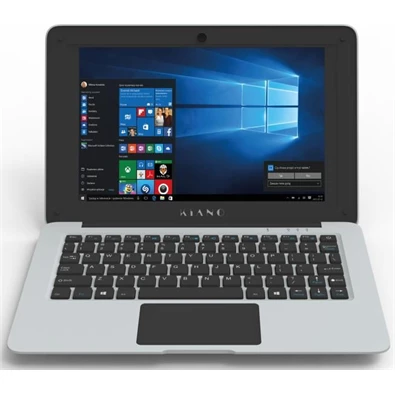 Kiano SlimNote Mini laptop (10,1"/Intel Atom Z3735G/Int.VGA/1GB RAM/32GB/Win10) - ezüst (angol bill.)
