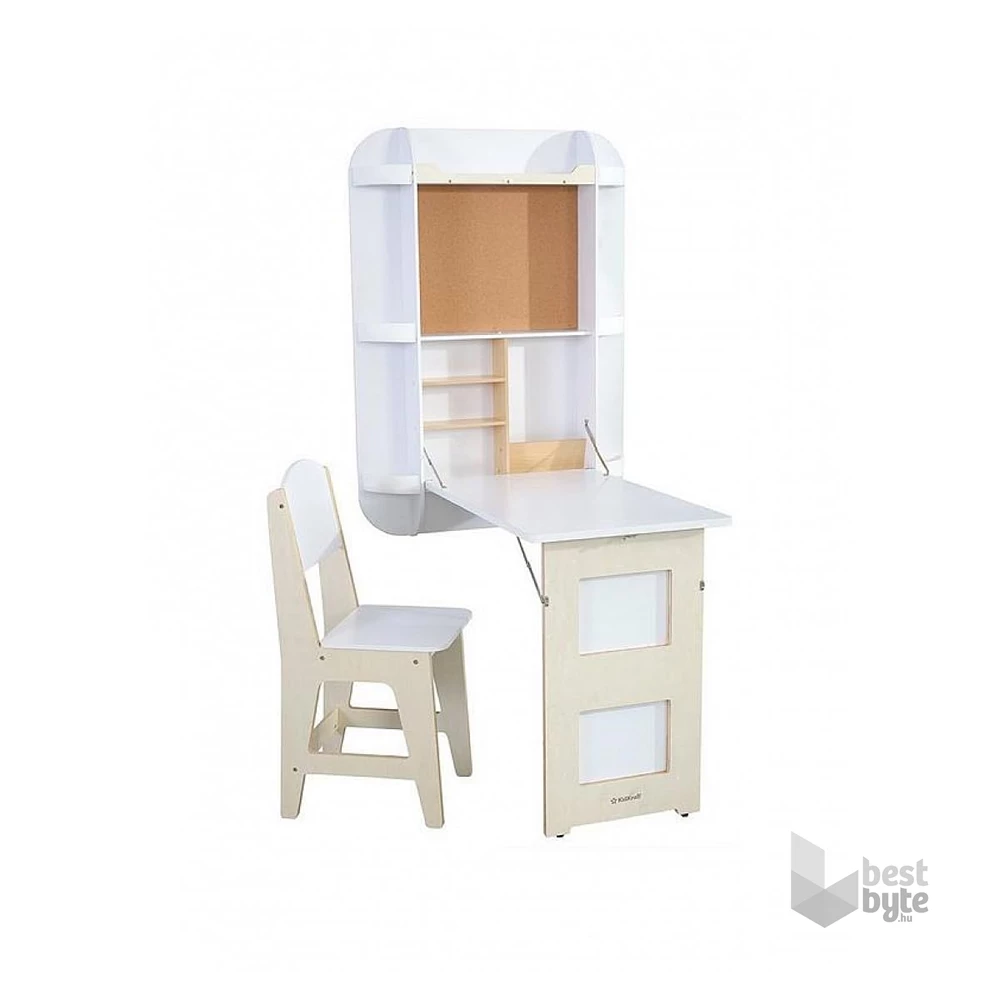 KidKraft Arches lehajtható fali íróasztal székkel