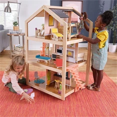 KidKraft Boho Naturals stílusos babaház