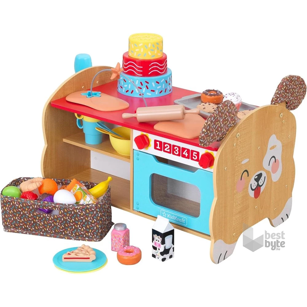KidKraft Foody Friends kutyusos kiskonyha