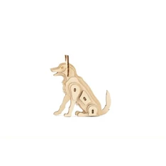 Kikkerland 3D fa puzzle, kutya (GG149)