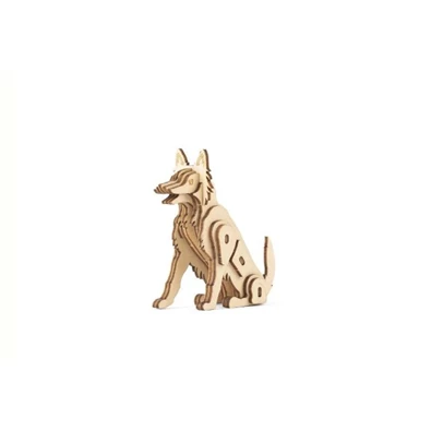 Kikkerland 3D fa puzzle, kutya (GG149)