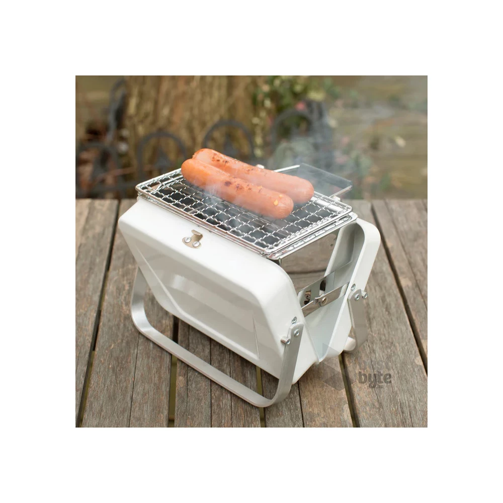 Kikkerland BQ06 BBQ fehér mini grillsütő