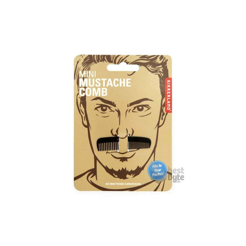 Kikkerland Bajuszfésű (CM02)
