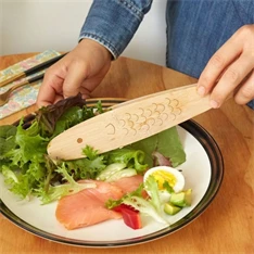 Kikkerland Bambusz csipesz, hal formájú (CU354)