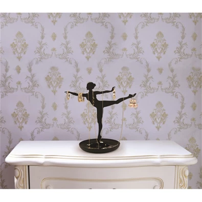 Kikkerland Ékszertartó állvány, ballerina, fekete (JK08)