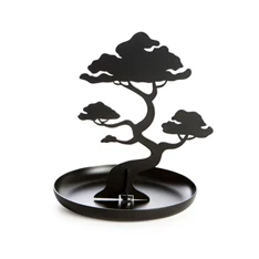 Kikkerland Ékszertartó állvány, bonsai fa, fekete (JK21)