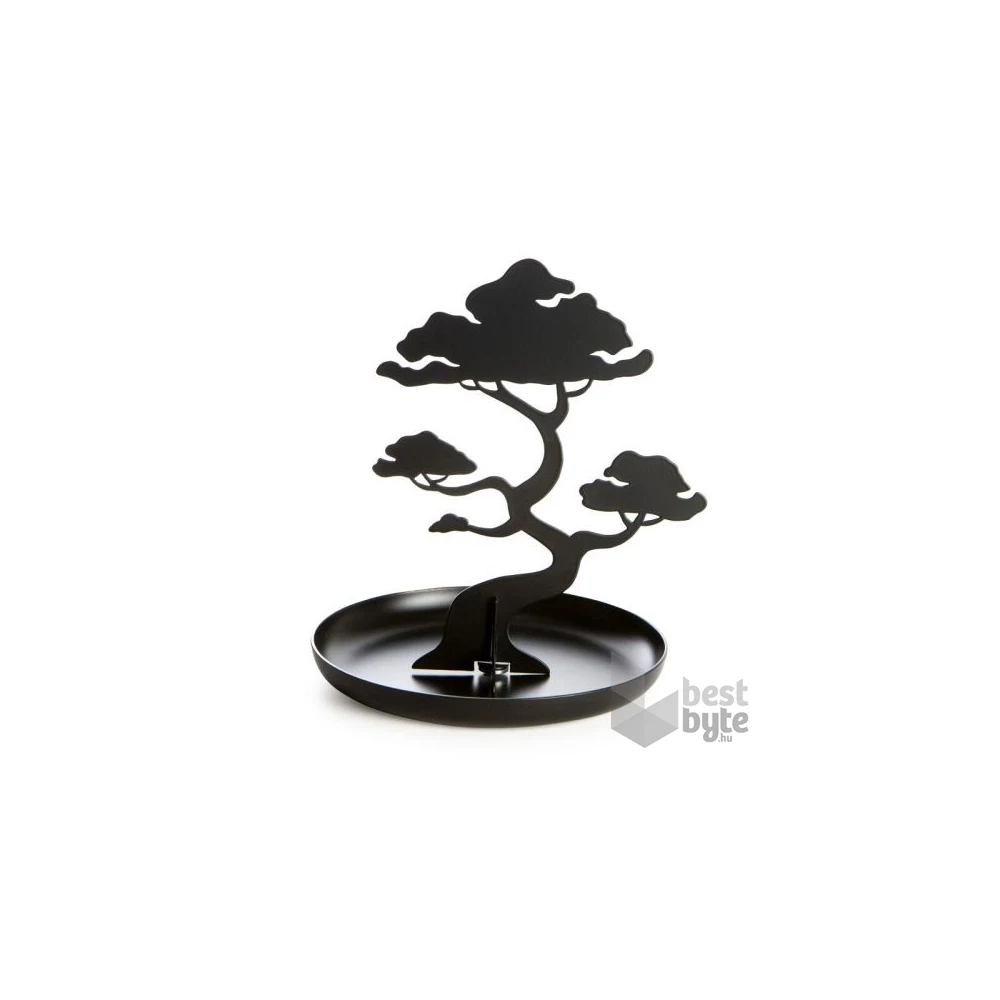 Kikkerland Ékszertartó állvány, bonsai fa, fekete (JK21)