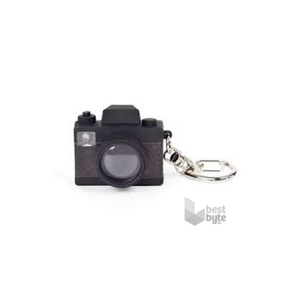 Kikkerland KRL15-CDU-EU hanggal fényképezőgép LED-es kulcstartó