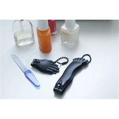 Kikkerland Kéz és láb formájú körömcsipesz szett, fekete (MN11BK)