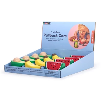 Kikkerland Lendkerekes gyümölcs-autók S/3 (KID30-F)