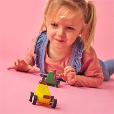 Kikkerland Lendkerekes gyümölcs-autók S/3 (KID30-F)