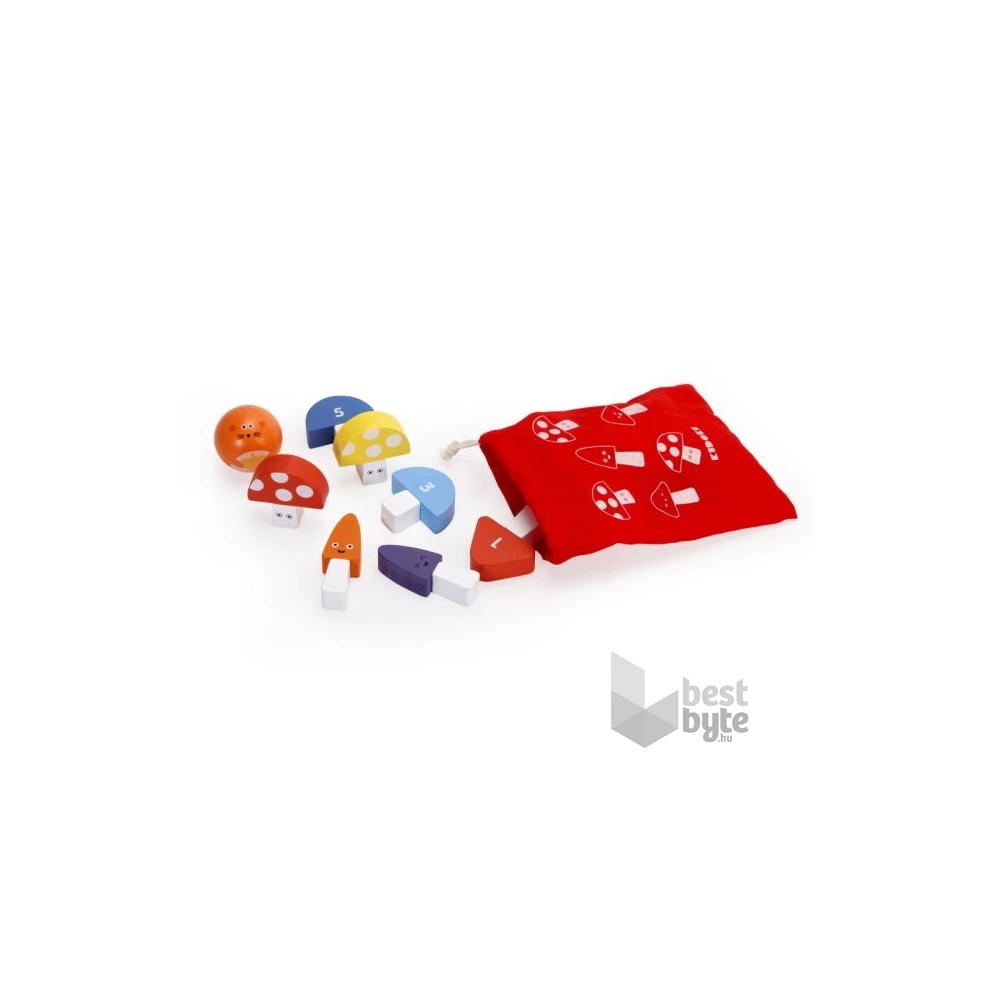 Kikkerland Mini gomba bowling (KID23-F)