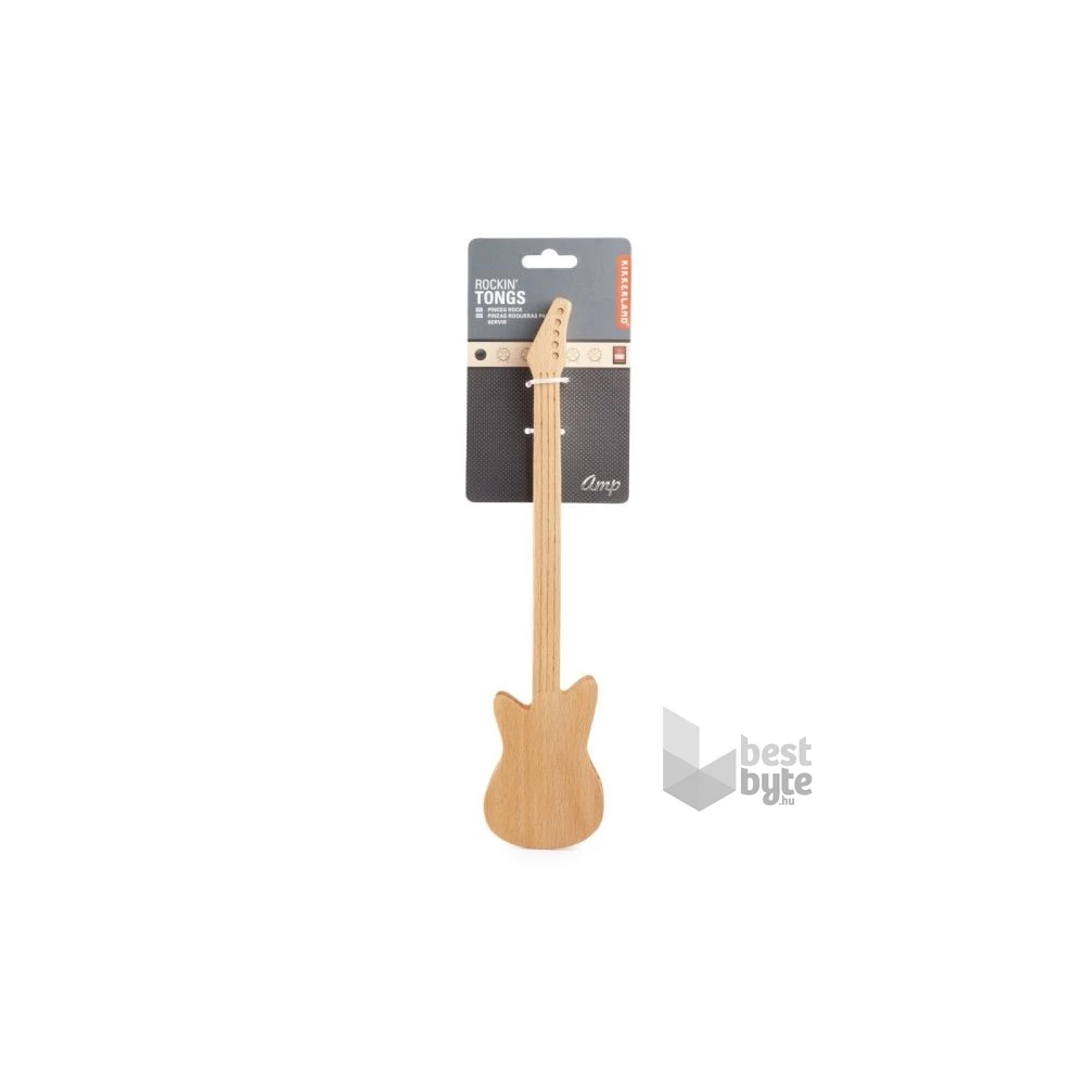 Kikkerland Salátaszedő gitáros, fa (CU289)