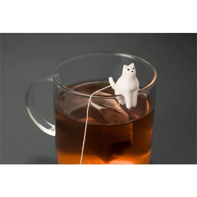 Kikkerland Teafiter tartó, macskás S/4 (CU372)