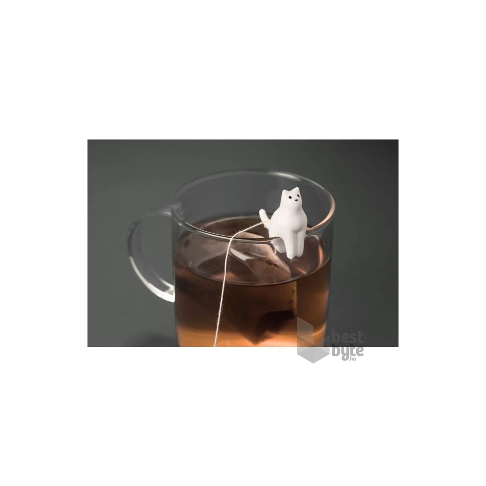 Kikkerland Teafiter tartó, macskás S/4 (CU372)