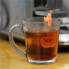 Kikkerland Teafiter tartó, macskás S/4 (CU372)