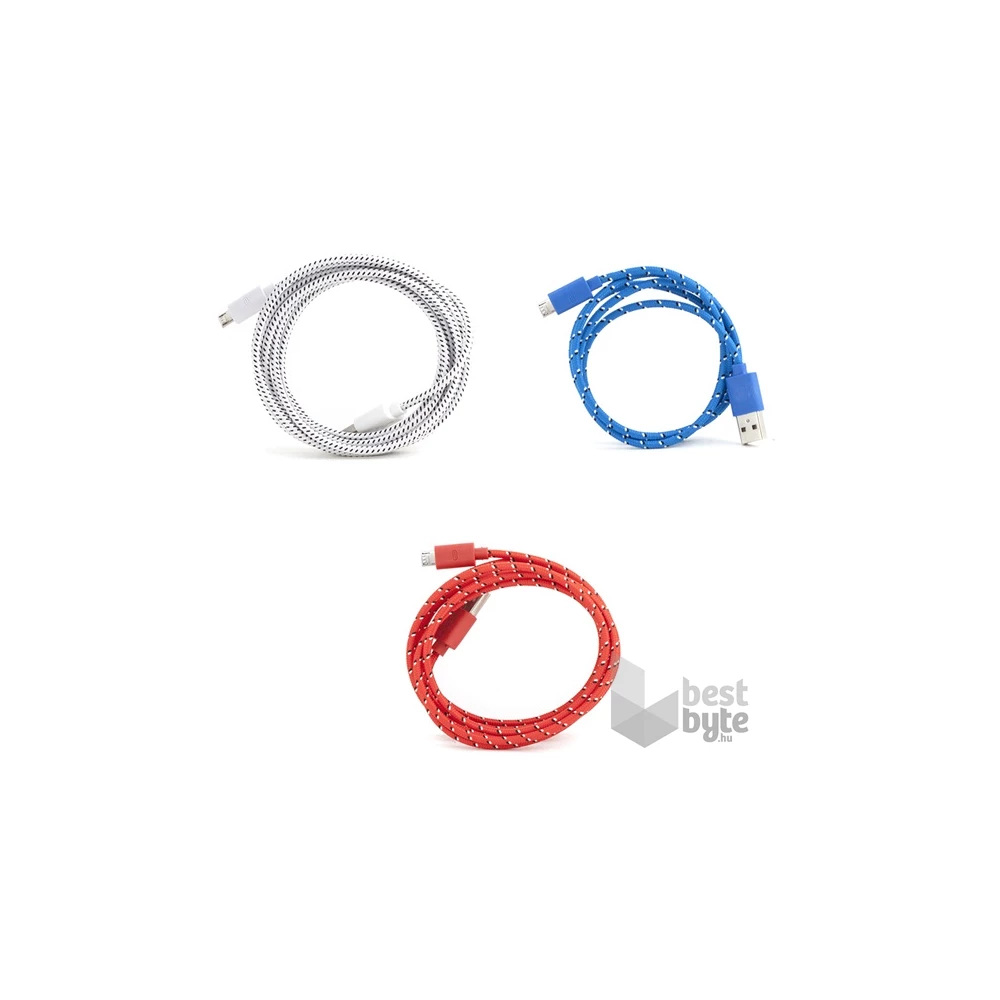 Kikkerland US78-A-EU extra hosszú micro USB-s töltőkábel