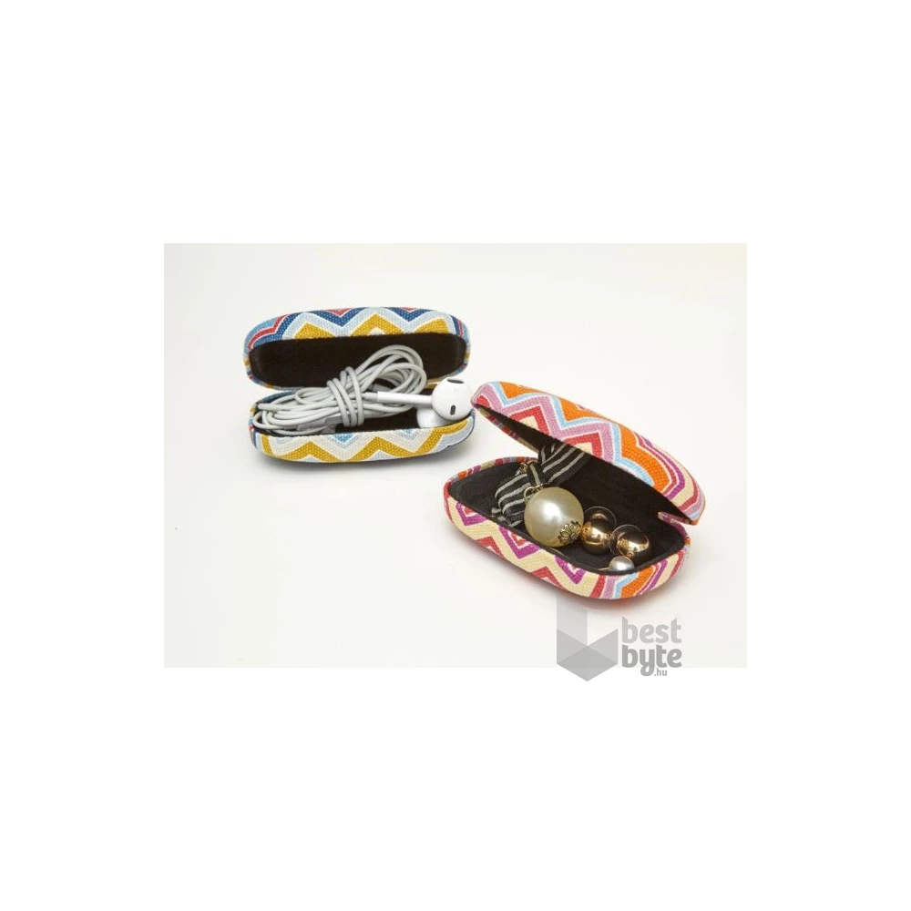 Kikkerland Utazó tok, szövet, csíkos (OR107-A)