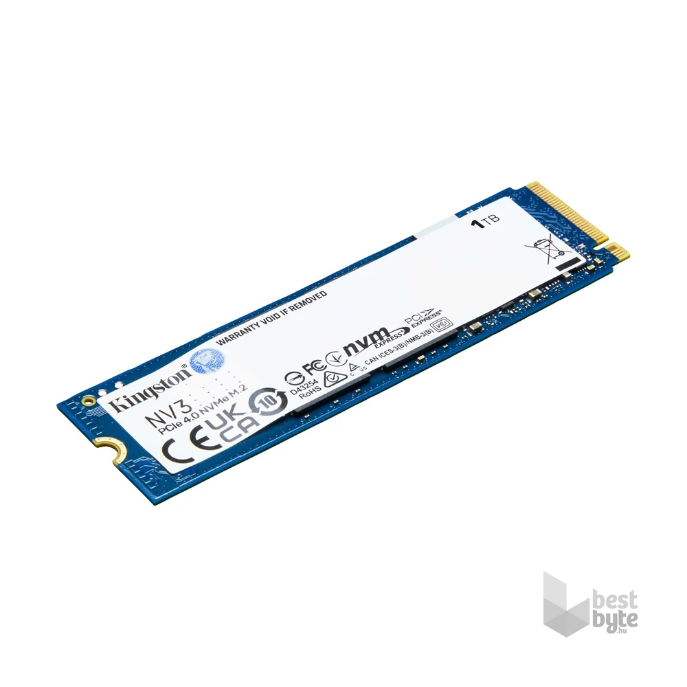 Kingston 1000GB M.2 NVMe 2280 PCIe 4.0 NV3 (SNV3S/1000G) SSD