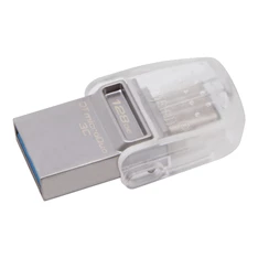 Kingston 128GB USB3.1 C/USB3.1 A Ezüst (DTDUO3C/128GB) Flash Drive