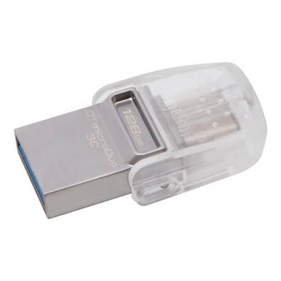 Kingston 128GB USB3.1 C/USB3.1 A Ezüst (DTDUO3C/128GB) Flash Drive