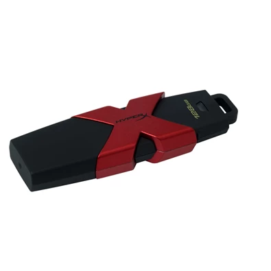 Kingston 128GB USB3.1 HyperX Savage Fekete-Piros (HXS3/128GB) Flash Drive