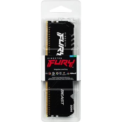 Kingston 16GB/3000MHz DDR-4 FURY Beast RGB (KF430C16BBA/16) memória