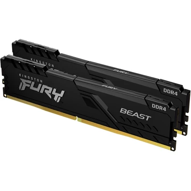 Kingston 16GB/3200MHz DDR-4 (Kit of 2) FURY Beast Black (KF432C16BBK2/16) memória