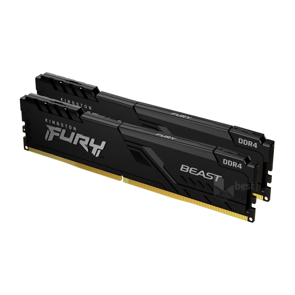 Kingston 16GB/3200MHz DDR-4 (Kit of 2) FURY Beast Black (KF432C16BBK2/16) memória