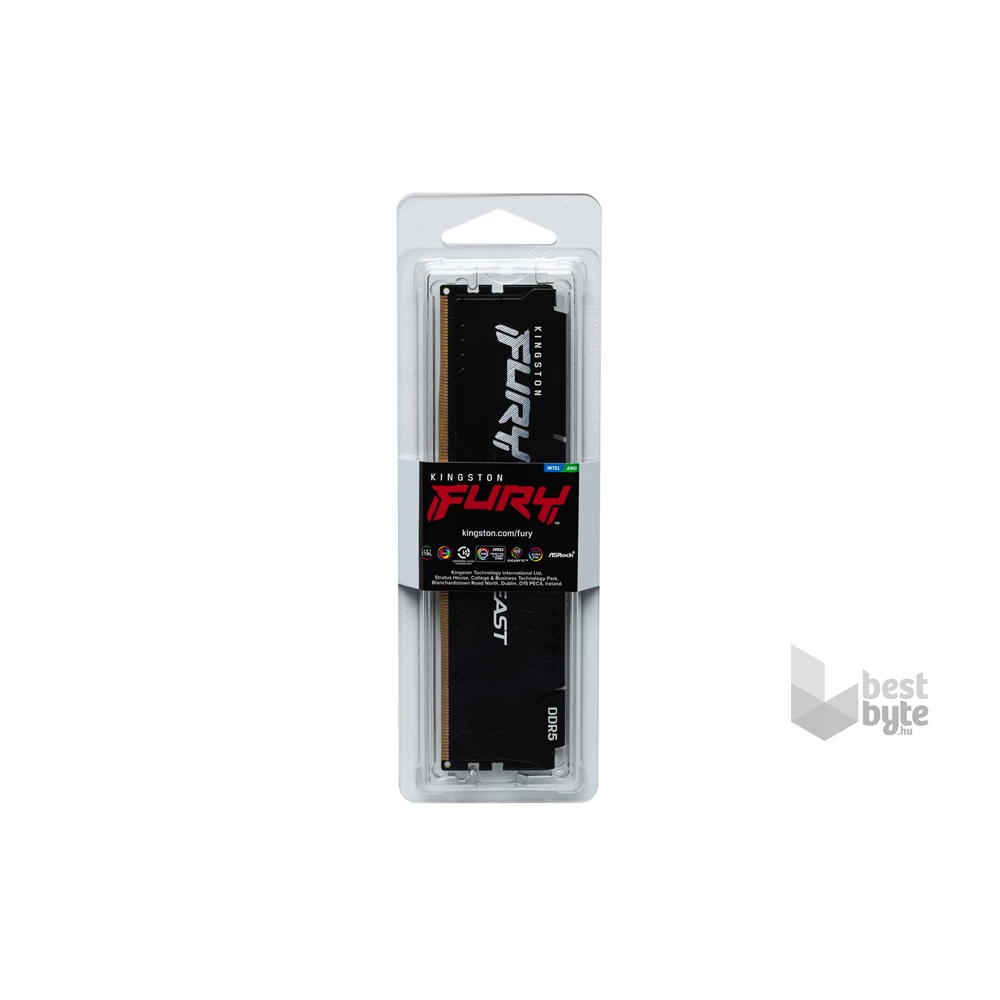 Kingston 16GB/5600MHz DDR-5 FURY Beast Black (KF556C40BB-16) memória