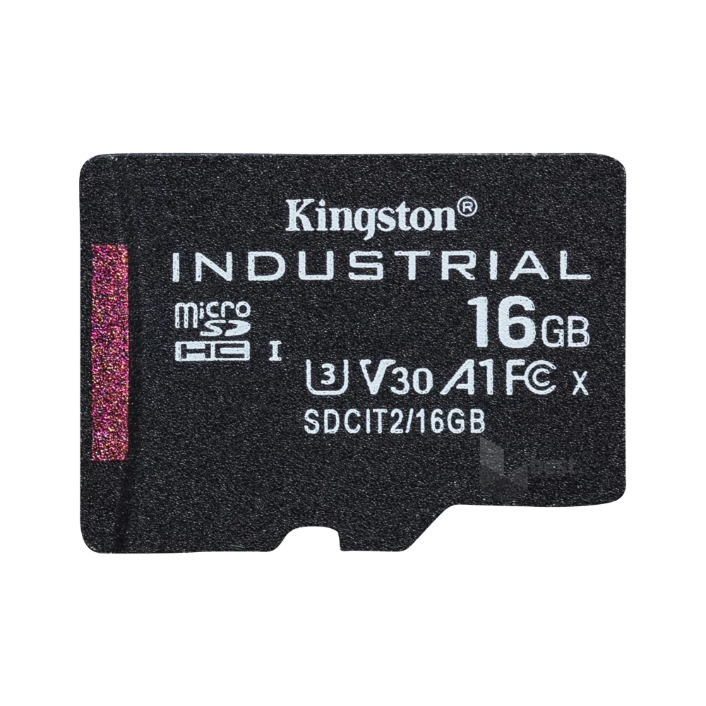 Kingston 16GB SD micro Industrial (SDHC Class 10 A1) (SDCIT2/16GBSP) memóriakártya