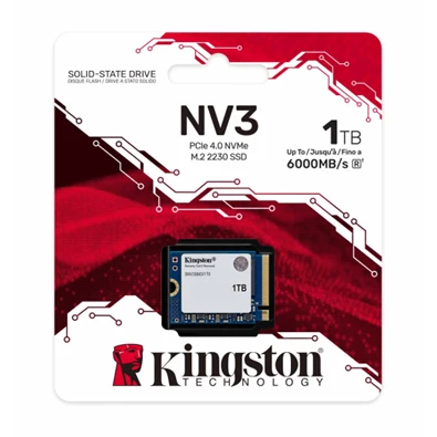 Kingston 1TB M.2 NVMe 2230 NV3 (SNV3SM3/1T0) SSD