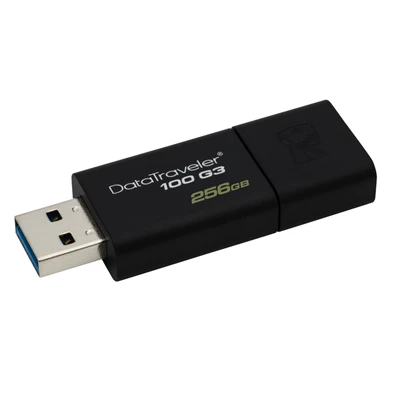 Kingston 256GB USB3.0 Fekete (DT100G3/256GB) Flash Drive