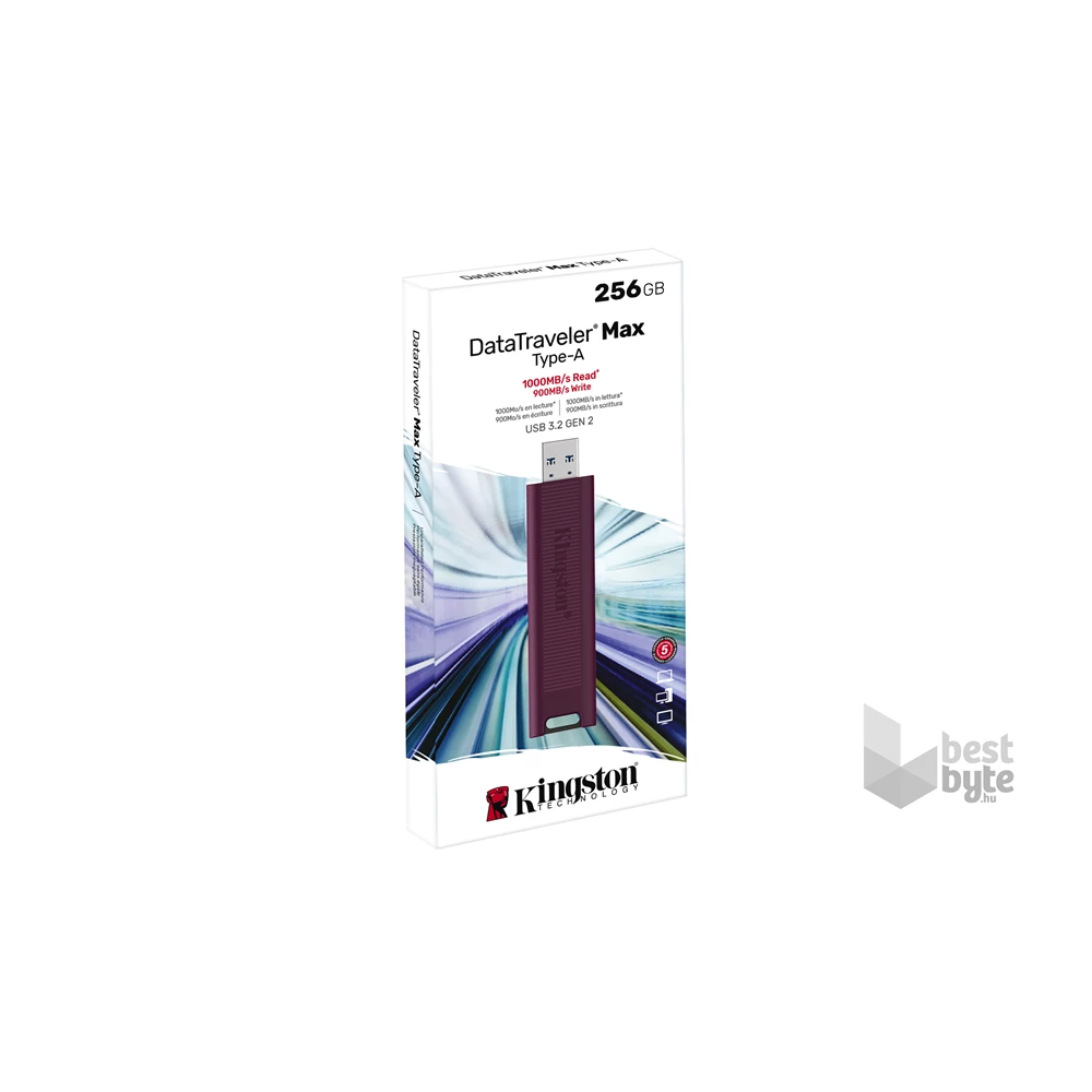 Kingston 256GB USB3.2 Type-A DataTraveler Max (DTMAXA/256GB) Flash Drive