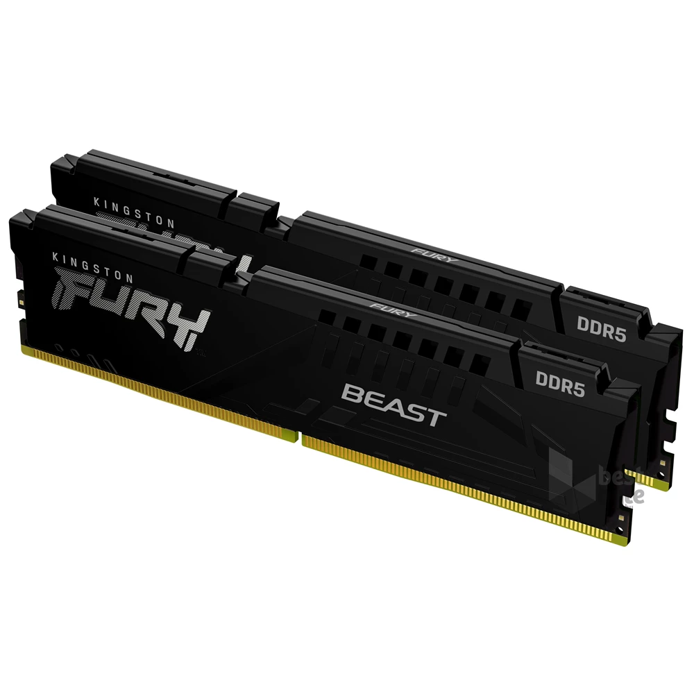 Kingston 32GB/4800MHz DDR-5 (Kit of 2) FURY Beast Black (KF548C38BBK2-32) memória