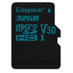 Kingston 32GB SD micro Canvas Go (SDHC Class 10  UHS-I U3) (SDCG2/32GBSP) memória kártya