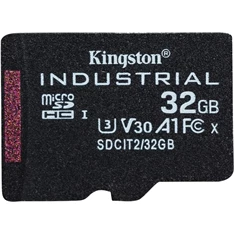 Kingston 32GB SD micro Industrial (SDHC Class 10 A1) (SDCIT2/32GBSP) memória kártya