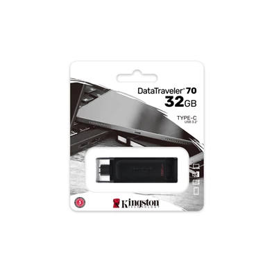 Kingston 32GB USB3.2 C DataTraveler 70 (DT70/32GB) Flash Drive