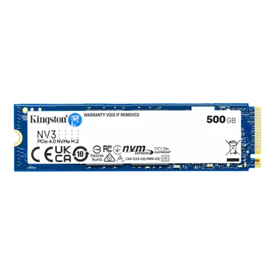 Kingston 500GB M.2 NVMe 2280 PCIe 4.0 NV3 (SNV3S/500G) SSD