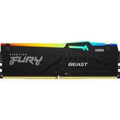 Kingston 64GB 5600MHz DDR-5 Fury Beast RGB (Kit! 4db 16GB) (KF556C40BBAK4-64) memória