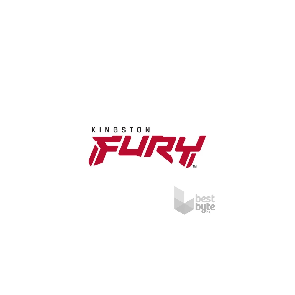 Kingston 64GB 6400MHz DDR-5 Fury Beast Black XMP (Kit! 2db 32GB) (KF564C32BBK2-64) memória