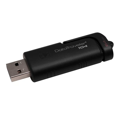 Kingston 64GB USB2.0 DataTraveler 104 (DT104/64GB) Flash Drive
