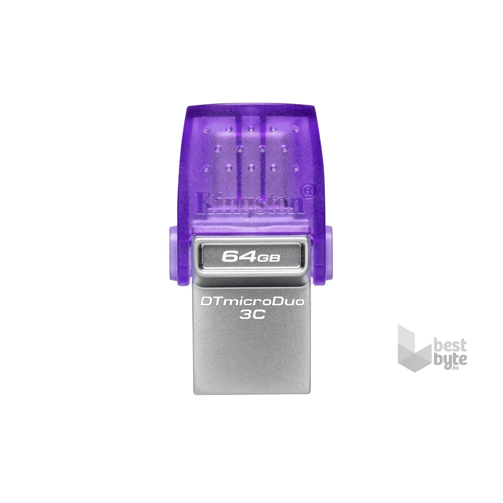 Kingston 64GB USB3.2 Gen1 C/USB3.2 Gen1 A DataTraveler microDuo 3C (DTDUO3CG3/64GB) Flash Drive