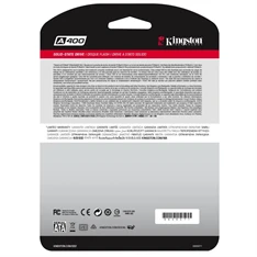 Kingston A400 480GB SATA3 2,5" 7mm (SA400S37/480G) SSD
