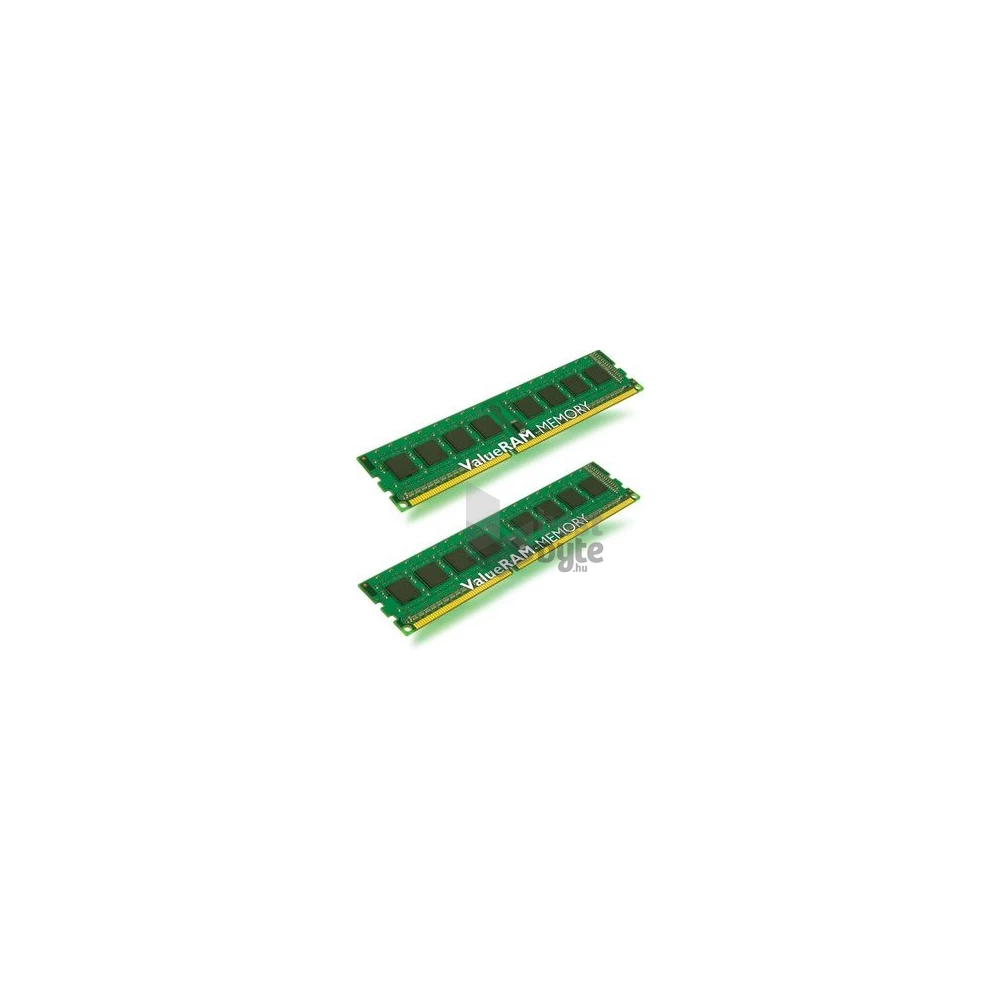 Kingston 2GB/1066MHz DDR-3 (Kit! 2db 1GB) (KVR1066D3N7K2/2G) memória