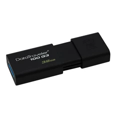 Kingston 32GB USB3.0 Fekete (DT100G3/32GB) Flash Drive