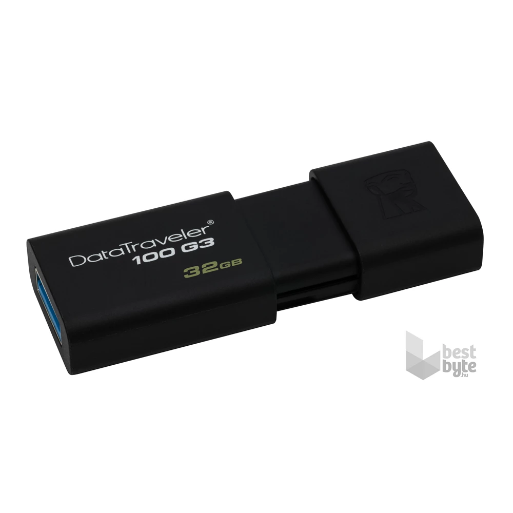 Kingston 32GB USB3.0 Fekete (DT100G3/32GB) Flash Drive