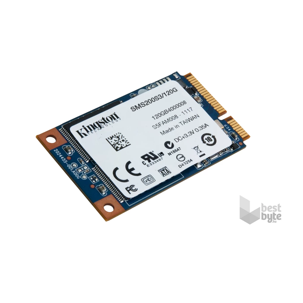 Kingston 120GB mSATA (SMS200S3/120G) SSD